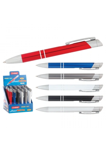 MİKRO 1001 B/P METAL BASMALI TÜKENMEZ KALEM