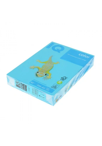 MONDİ İQ RENKLİ FOTOKOPİ KAĞIDI A4 80gr DENİZ MAVİSİ 500LÜ