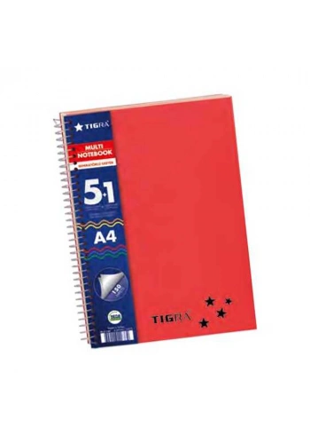 Multi Notebook 5+1 Seperatörlü Defter 150 Yp