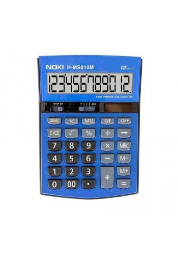 Noki Hesap Makinesi 12 Hane Mavi