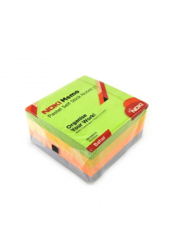 Noki Küp Blok Memo 75x75 mm Pastel