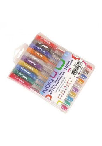 Noki Simli 10’Lu Jel Kalem Karışık Renk  Sjp-10