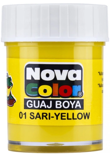 NOVA COLOR GUAJ BOYA SARI ŞİŞE NC-103