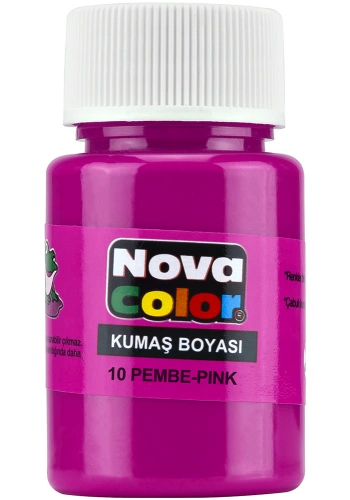 NOVA COLOR KUMAŞ BOYASI PEMBE NC-168