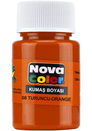 NOVA COLOR KUMAŞ BOYASI TURUNCU NC-166