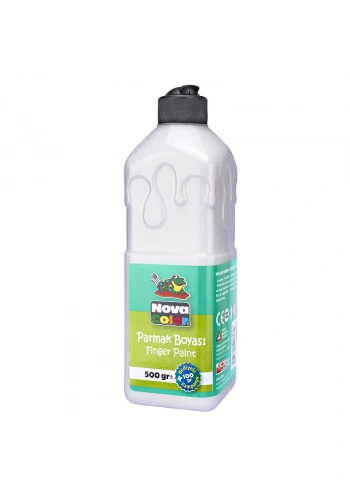 NOVA COLOR PARMAK BOYASI BEYAZ 500 Gr NC-374