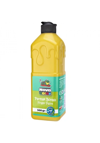 NOVA COLOR PARMAK BOYASI SARI 500 Gr NC-370