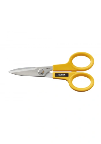 OLFA SCS-1 Paslanmaz Çelik Çok İşlevli Makas (Küçük Boy - 12,7 cm)