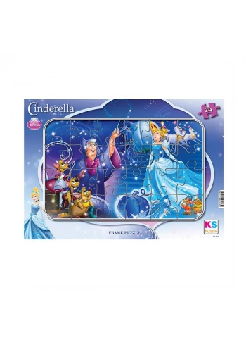 Onur Puzzle Cinderella 24 Parça Crl-704