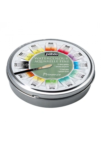 Pebeo Aquarelle Fine 12’li Mediterranean Suluboya 300079