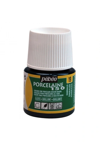 Pebeo Porcelaine 150 Fırınlanabilir Porselen Boyası 19 Emerald