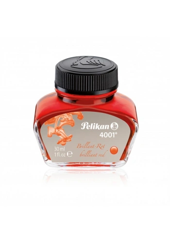 Pelikan 4001 Kırmızı Dolma Kalem Mürekkebi (30 ml)