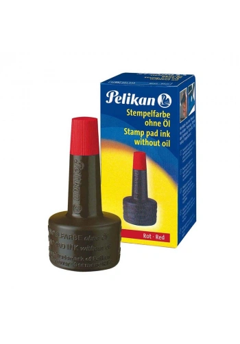 Pelikan Istampa Mürekkebi Kırmızı 30Ml