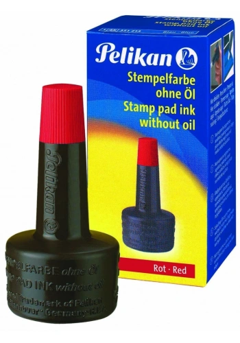 Pelikan Kırmızı Istampa Mürekkebi (30 ml)
