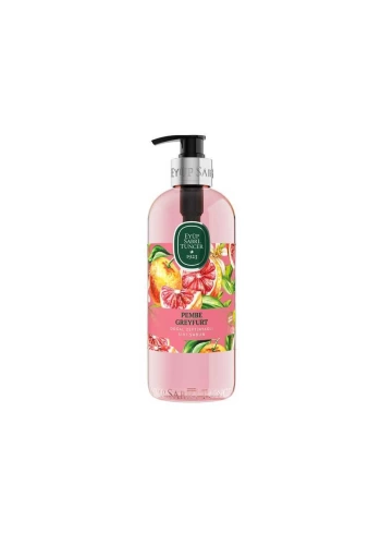 Pembe Greyfurt Doğal Zeytinyağlı Sıvı Sabun 500 ml