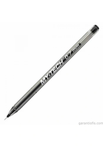 Pensan 2240 My-Tech Siyah İğne Uçlu Tükenmez Kalem (25 li Paket)