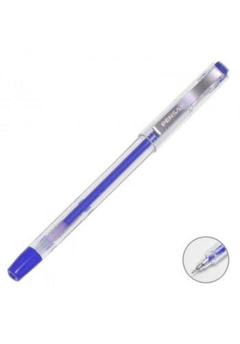 PENSAN 6405 MY-KING GEL MAVİ KALEM METAL KLİPS