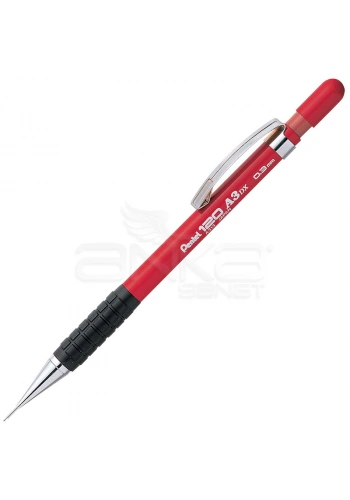 Pentel 120 A3 Dx Versatil Kalem 0.3mm Kırmızı