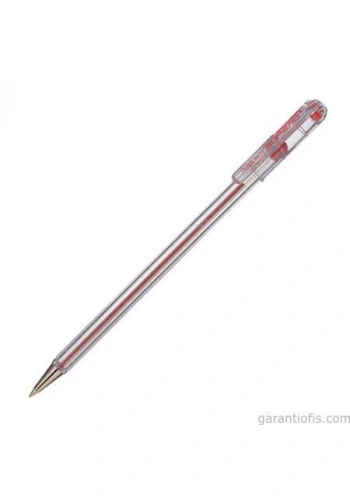 Pentel BK77 SuperB Kırmızı Çelik Uçlu Tükenmez Kalem (0,7 mm)