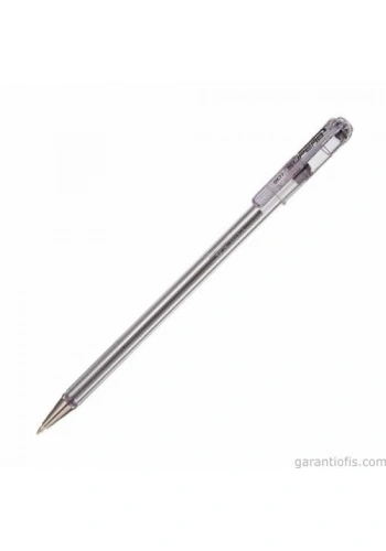 Pentel BK77 SuperB Siyah Çelik Uçlu Tükenmez Kalem (0,7 mm)