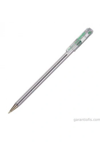 Pentel BK77 SuperB Yeşil Çelik Uçlu Tükenmez Kalem (0,7 mm)