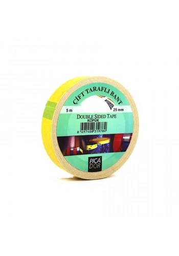 Picador Bant Çift Taraflı Köpük 25x5 m Force