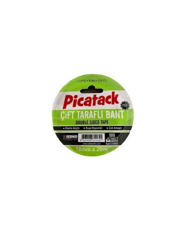 Picador Çift Taraflı Bant 18 mmx20 m Kz023 Picatack