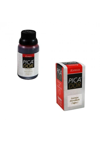 Picador Istampa Mürekkebi 30 cc Kırmızı