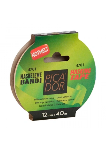 Picador Maskeleme Bandı Askılı Hotmelt 12x40 m