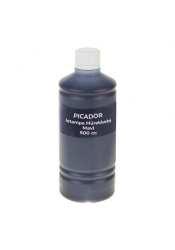 Picador Stampa Mürekkebi 500 cc Mavi