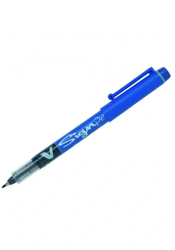 Pilot V-Signpen Mavi Fiber Uçlu Çizim ve İmza Kalemi