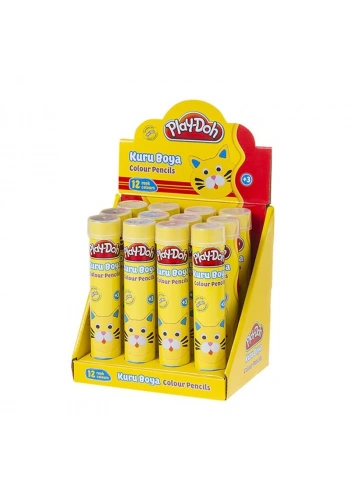 PLAY-DOH 12 RENK METAL TÜP KURUBOYA KU005