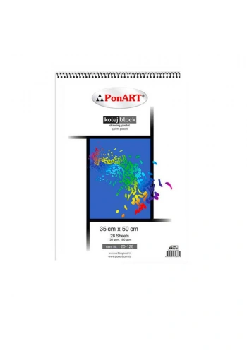 Ponart Kolej Block Resim Defteri 35x50 28 Yp.20 128