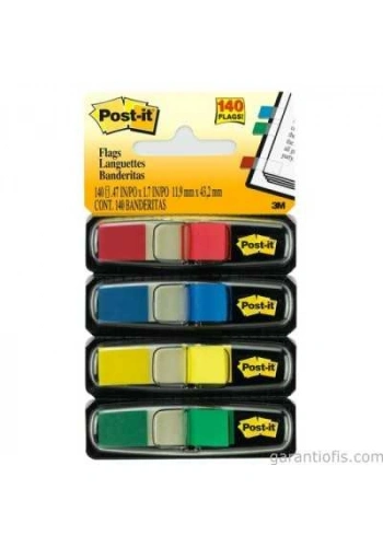 Post-it 683-4 index Mini Tip Sayfa İşaret Bandı