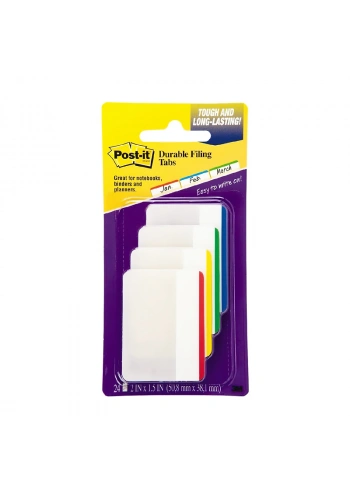 POST-İT 686F-1 SERT SEPERATÖR İNDEKS İŞARET BANDI 6X4 24 RENK