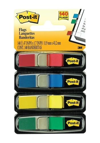 Post-it Index 4 Neon Renk x 35 Adet 683-4