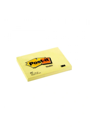 Post-it Yapışkanlı Not Kağıdı 76x102mm 100 Yaprak Sarı