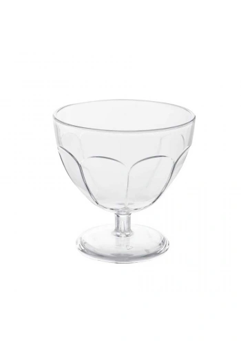 Premium Polikarbonat Tatlı Kabı Ayaklı Şeffaf 250 cc