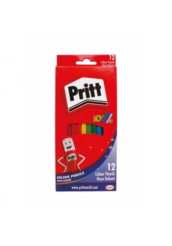 PRİTT 12 RENK KURU BOYA TAM BOY 1219734