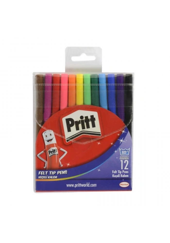 Pritt Keçeli Boya Kalemi 12 Renk
