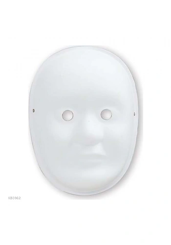 Puti Karton Maske Şişman Surat 5183
