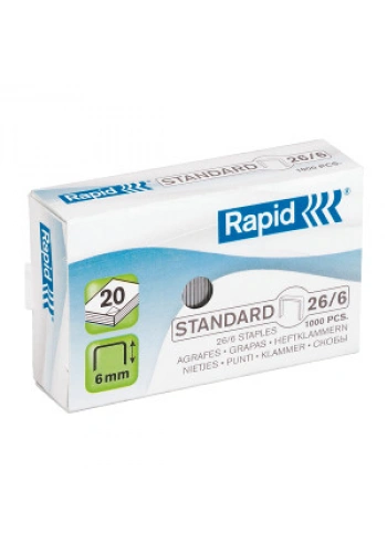 RAPİD ZIMBA TELİ NO:26/6 STANDART 1m