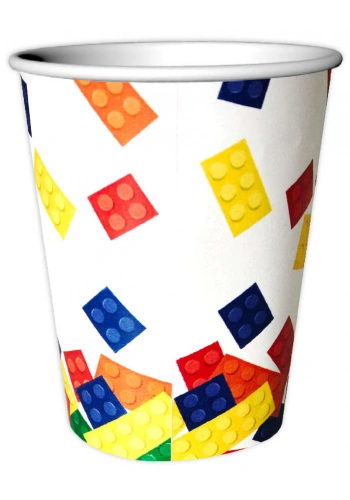 Renkli Küpler Bardak 8 Adet