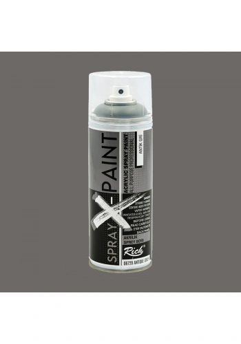Rich Spray X-Paint Akrilik Sprey Boya 400ml Antik Gri