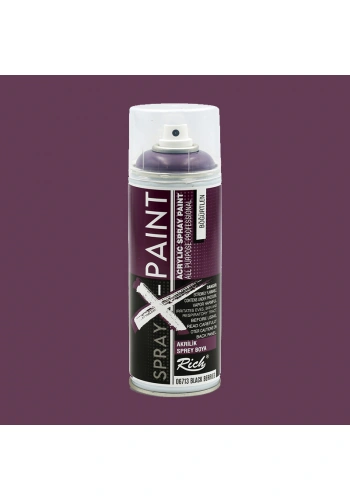 Rich Spray X-Paint Akrilik Sprey Boya 400ml Böğürtlen