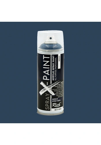 Rich Spray X-Paint Akrilik Sprey Boya 400ml İndigo