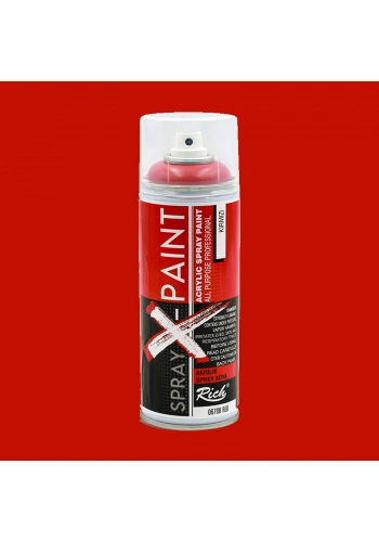 Rich Spray X-Paint Akrilik Sprey Boya 400ml Kırmızı