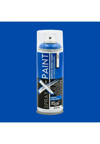 Rich Spray X-Paint Akrilik Sprey Boya 400ml Mavi