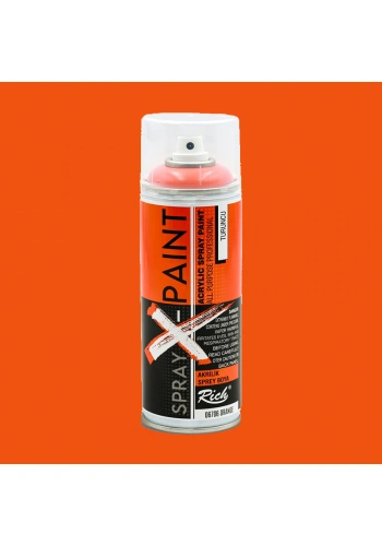 Rich Spray X-Paint Akrilik Sprey Boya 400ml Turuncu