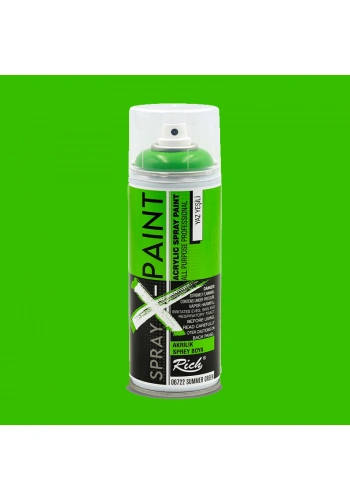 Rich Spray X-Paint Akrilik Sprey Boya 400ml Yaz Yeşili